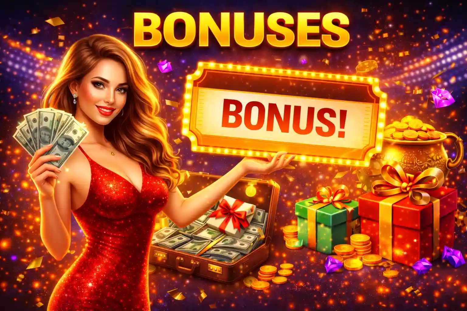 Glamorous dealers at a green blackjack table with professional streaming equipment in background